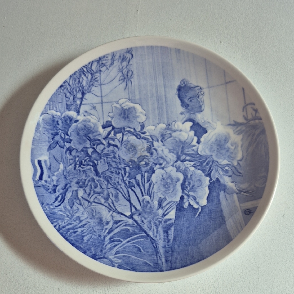 Vintage Collectibke Plate By Carl Larsson, Artist